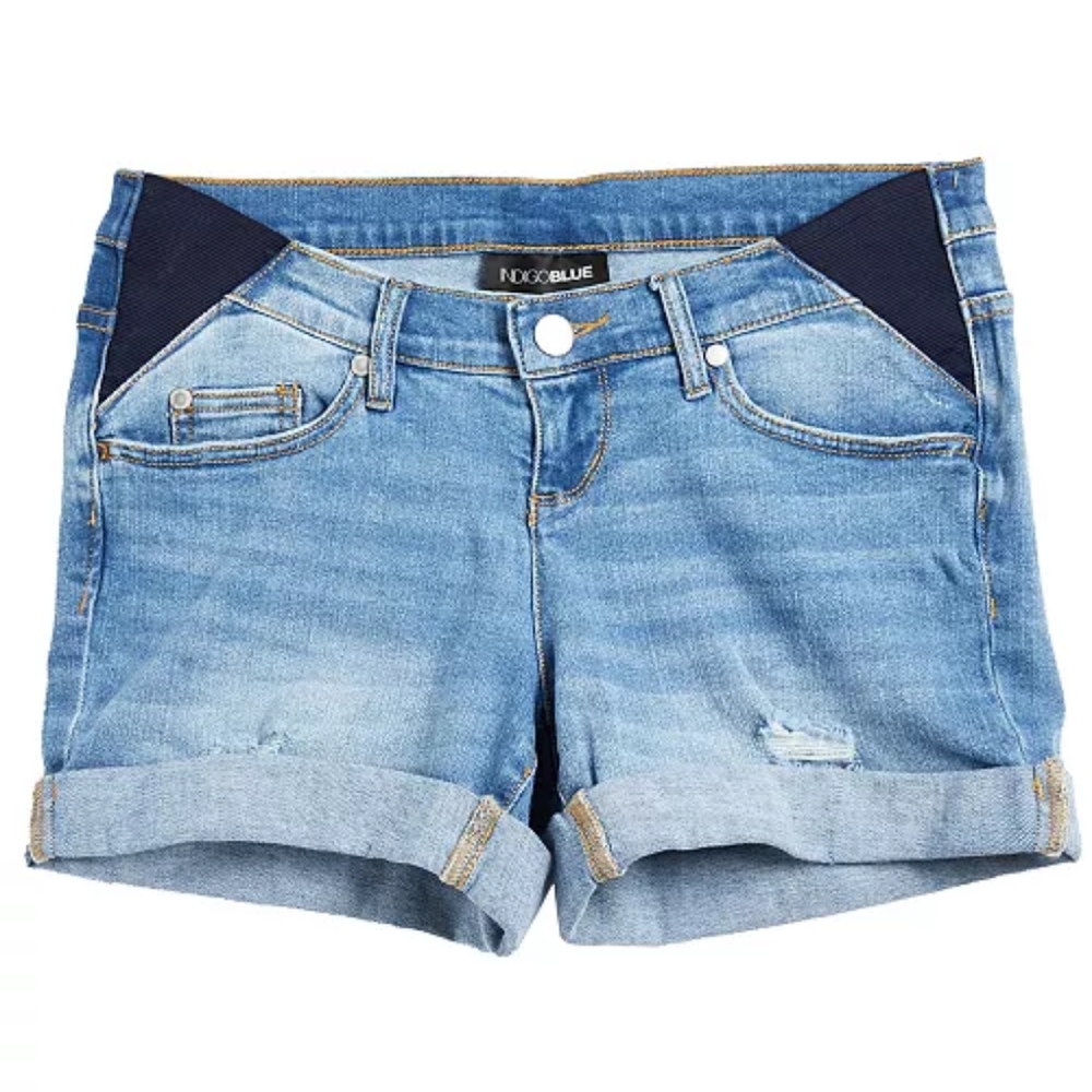 Maternity  Denim Shorts